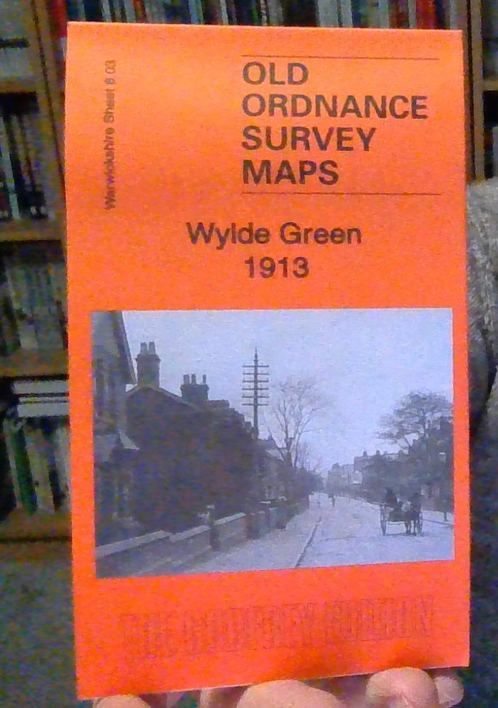 MAP OF Wylde Green 1913 Warwickshire Sheet 8.03 by Roger Lea NEW 9781847846778