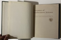 U.S. Geological Survey No. 1144 : Tectonics of Southeastern Arizona (1981)