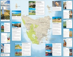 Lonely Planet Lonely Planet Tasmania Planning Map (Map) Map