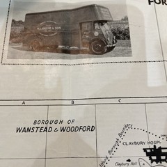 ILFORD Street Map 1970s? Advertising Hainault