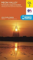Ordnance Survey Meon Valley, Portsmouth, Gosport & Fareham (Map) OS Explorer Map