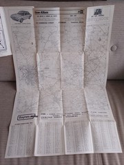 G.I. Barnett’s Street Plan Map with Index – Aylesbury – c.1980s