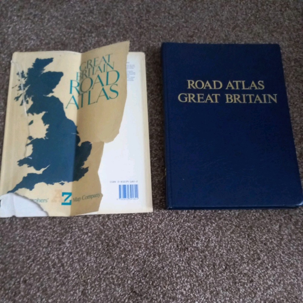 A. to Z. Road Atlas of Great Britain: 3m-1″ (Road Atlases),Geographers’ A-Z Map