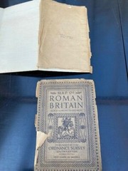1928 Ordnance Survey Map Of Roman Britain Second Edition