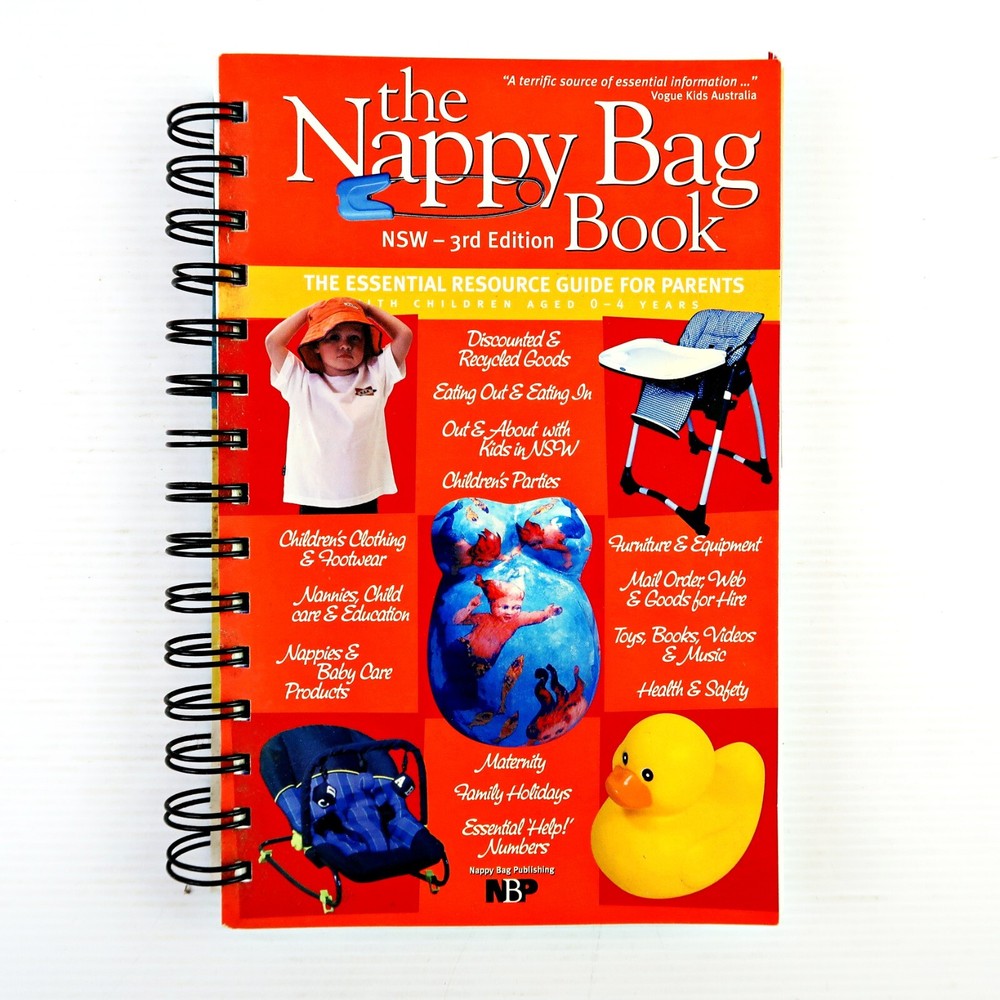 The Nappy Bag Book: New South Wales: NSW by N… (Spiral Bound 2002)