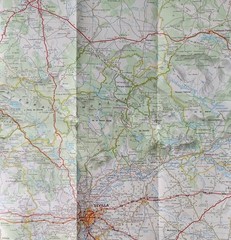 Michelin Map 446: Andalucia, Costa del Sol • Scale – 1:400 000, 1cm: 4km (1997).