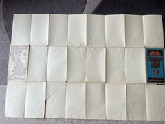 Bartholomew’s Map N Somerset Bristol Bath Vintage 40s 1946 Paper ½” Free Post UK