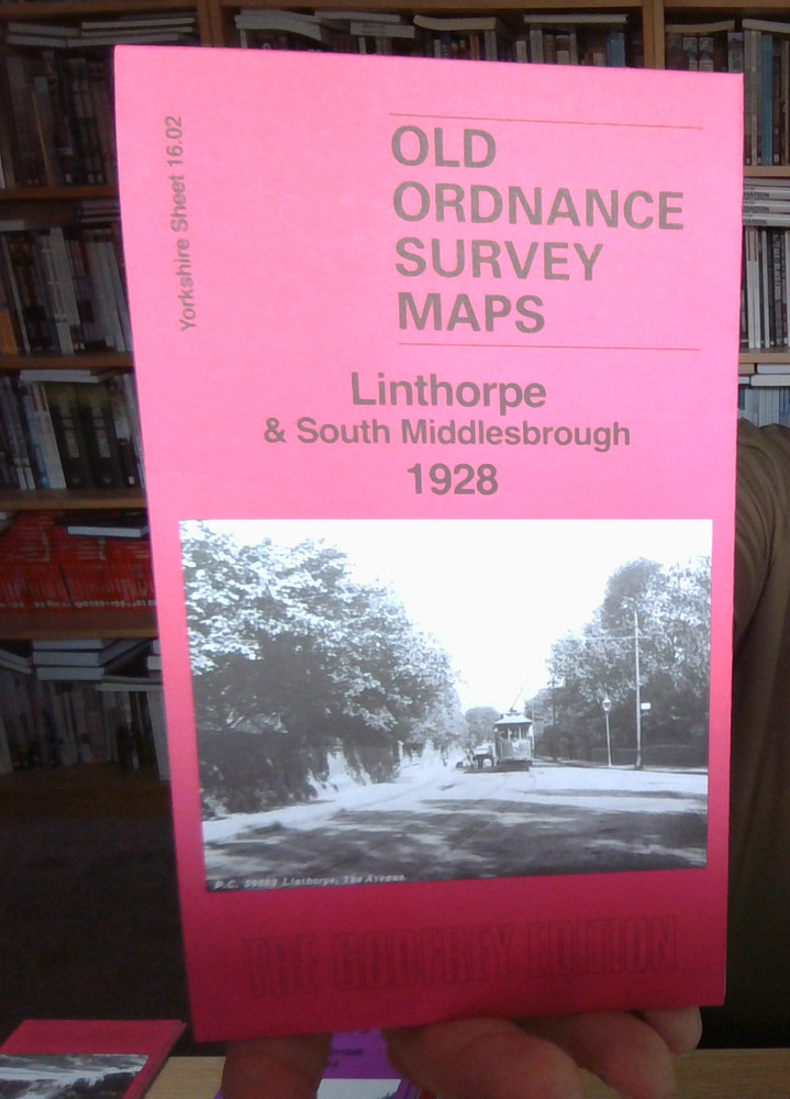 Linthorpe & South Middlesbrough 1928 Yorkshire Sheet 16.02 by Alan Godfrey NEW