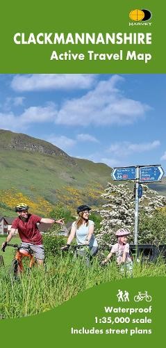 Harvey Map Services Ltd. Clackmannanshire (Map)