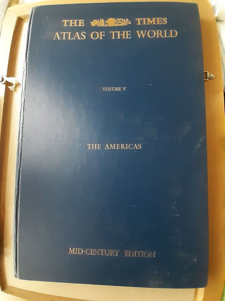 The Times Atlas of the world. The Americas. Vol 5