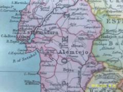 Antique Map. SPAIN & PORTUGAL. Bartholomew. c1909. VG.