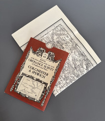 David & Charles – Colchester & Ipswich Map – Reprint of OS Map – No 64