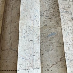 GIDLEIGH Ordnance Survey Sheet SX68 Two & Half Inch MAP 1963 Chagford