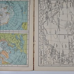Commonwealth Atlas New & Revised Softcover Edition 1960 Vintage Collectable