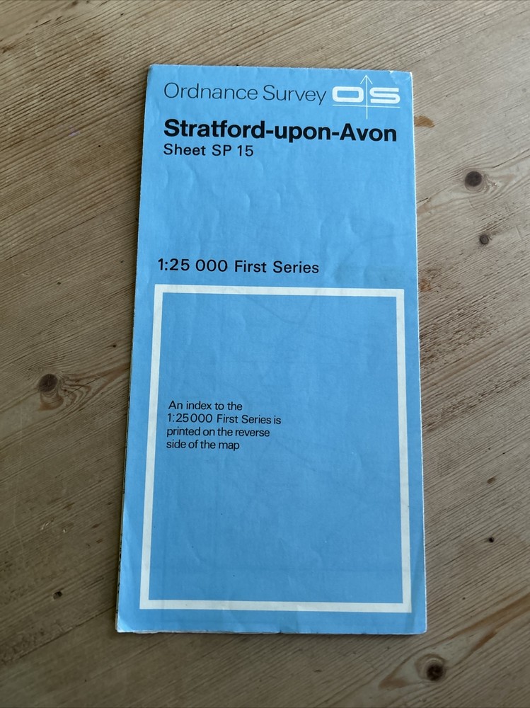 STRATFORD UPON AVON Ordnance Survey 1:25,000 First Series Sheet SP15 1951