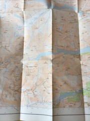 1976 Ordnance Survey Second Series Landranger Map 25 Glen Carron