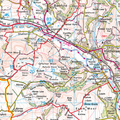 Greater Sheffield Postcode Sectors, Map of Greater Sheffield Postcodes (C8)