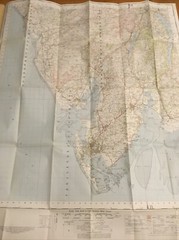 1955 Ordnance Survey One Inch Seventh Series Map 88 Barrow In Furness