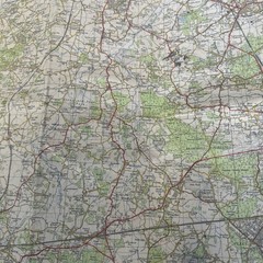 ALDERSHOT Sheet 169 1959 CLOTH Seventh Series Ordnance Survey One Inch Map