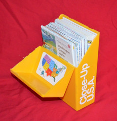 Boxed United States Of America Map Set Close Up USA National Geographic Society