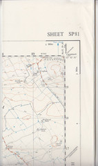 Ordnance Survey 1:25,000 First Series Map Sheet SP 81 Aylesbury