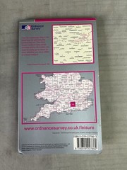 Aldershot and Guildford – 2002 – Landranger Map Sheet 186 – OS Ordnance Survey