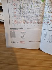 Ordnance Survey Map Of Great Britian – WENSLEYDALE- 1966 – 1/63360