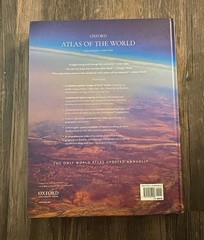 Atlas of the World 18th Edition (2011, Hardcover)
