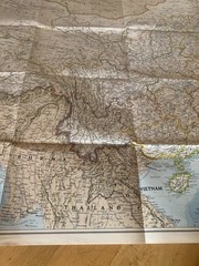 National Geographic The Peoples Of China Map Magazine 1980