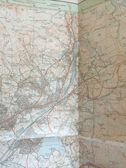 1991 Ordnance Survey Pathfinder Map 701 SD 81/91 Bury , Rochdale & Littleborough