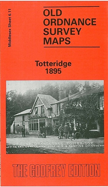 Totteridge 1895 Middlesex Sheet 6.11 by John Heathfield & Percy Reboul