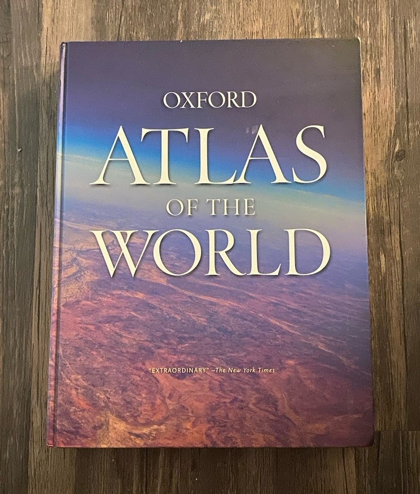 Atlas of the World 18th Edition (2011, Hardcover)
