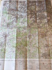 1965 Ordnance Survey One Inch Seventh Series Map 170 London South West