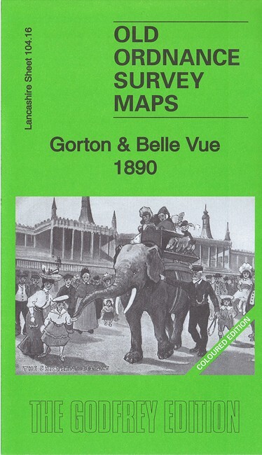 Gorton & Belle Vue 1890 (Coloured), 1905, 1916 or 1933 Lancashire Sheet 104.16
