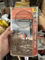 Snowdon by Ordnance Survey (Sheet map, 2008) in sleeve