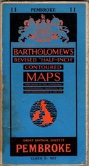 Revised “Half-Inch” Contoured Maps – Great Britain, Sheet 11 Pembroke :