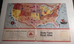 Lot of 2 RAND MCNALLY QUICK REFERENCE WORLD ATLAS & DIRECTORY ATLAS & CAMPING.
