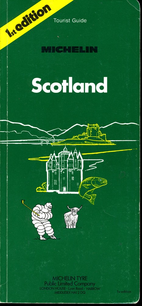 Michelin Tourist Guide – Scotland 1st Edition 1985