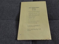 Vintage Folded CMA Broken Bay Orthophotomap First Edition Paper Fold Out