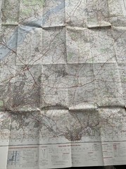 BRISTOL & STROUD – Ordnance Survey One Inch Map Sheet 156 1972 Tetbury
