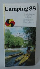 Belgium – Camping Map & Guide – 1988