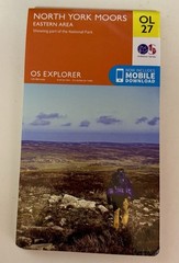 NEW OS Explorer OL27 North York Moors Eastern Area OS Explorer Map