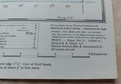 Ordnance Survey One-Inch Map 188 TORQUAY New Popular 6th Edition 1946 Paper