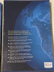 National Geographic Atlas Of The World Eighth Edition Slipcover VG Maps Cities