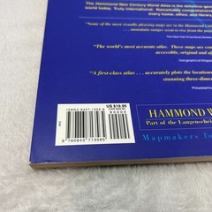Hammond New Century World Atlas PB Color Maps Geography 2000