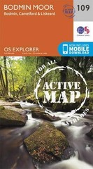 Bodmin Moor (Map) OS Explorer Active Map
