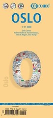 OSLO BORCH MAP 1:11 000 (ENGLISH, FRENCH AND GERMAN **BRAND NEW**