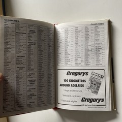 Adelaide Gregory’s Street Directory 31st Edition Softcover-1982-1983 Maps