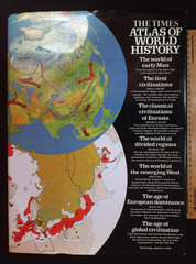 The TIMES Atlas of World History by Geoffrey Barraclough, 1981 Book Club Assoc.