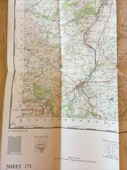 1960 Ordnance Survey One Inch Seventh Series Map 174 Okehampton (incl Tavistock